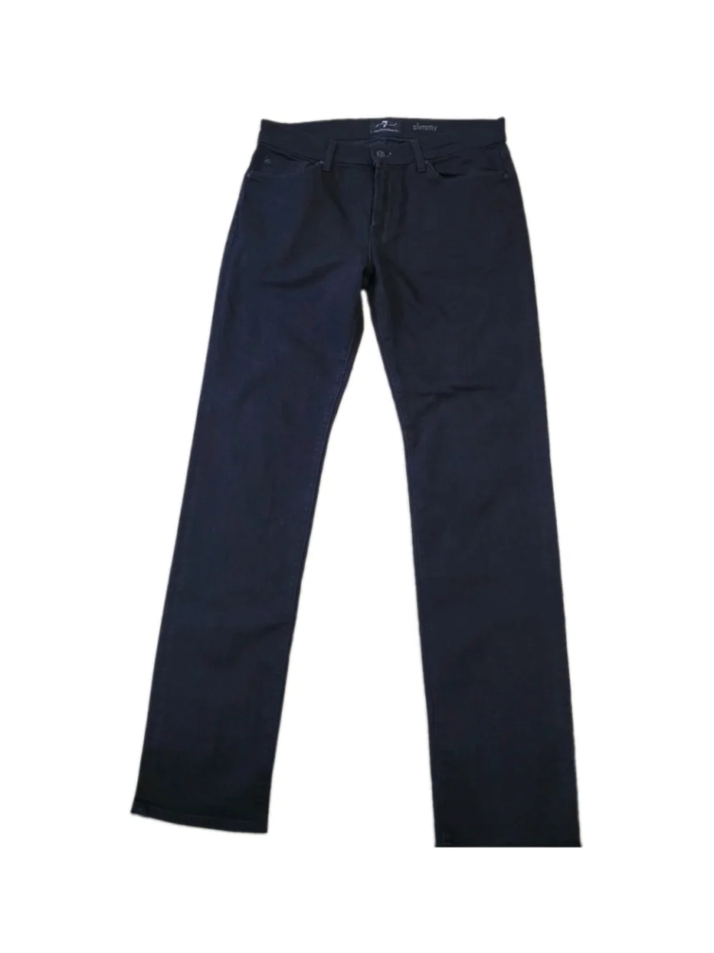Seven For All Mankind LUXE PERFORMANCE Slimmy Black Jeans Size 32/34 Men's